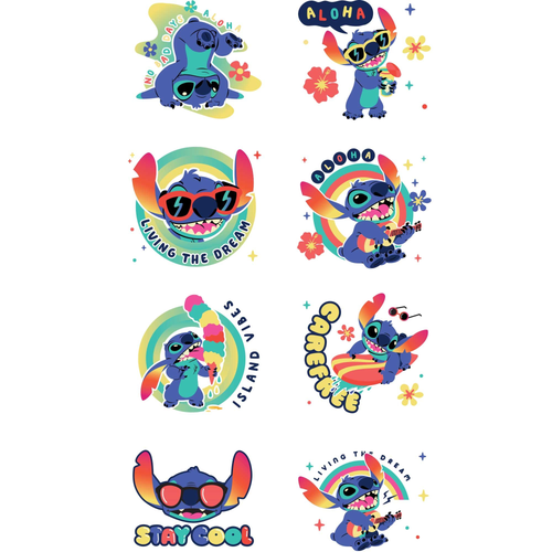 Lilo & Stitch Tattoo Fav 8pk