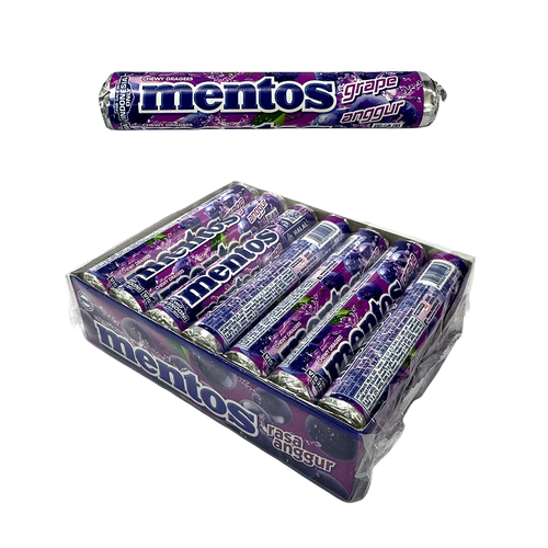 Mentos Roll Grape 29gr 1pc