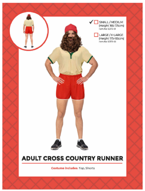 Adult Cross Country Runner (S/M) 