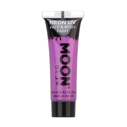12ML NEON FACE & BODY PAINT - INTENSE PURPLE