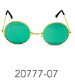 Party Glasses Hippie (L) (Green)