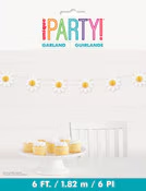 DAISY GARLND W/3D HYCB CNTR
