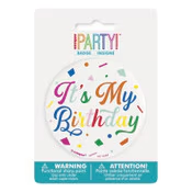 ITS MY BIRTHDAY BADGE
