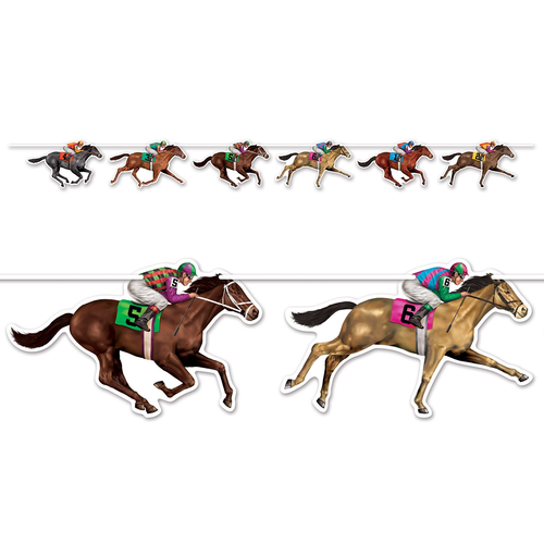 Horse Racing Streamer Bnr 1.83