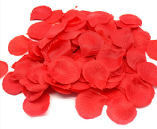 Fabric Petals (Red)