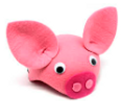 Animal Hat (S) (Pig)