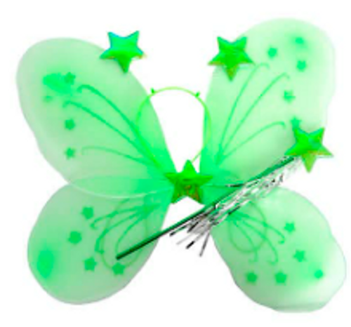 Butterfly Wing 3pcs Set (Green)