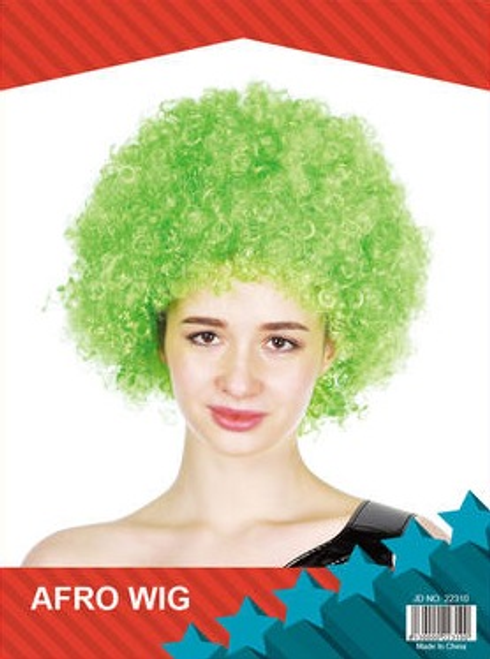 Afro Wig (H189) Green