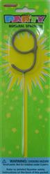 NUMERAL SPARKLER - NO. 9