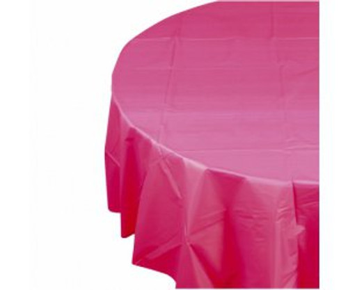 FS Rnd Tablecover 2.1m Magenta 1pk