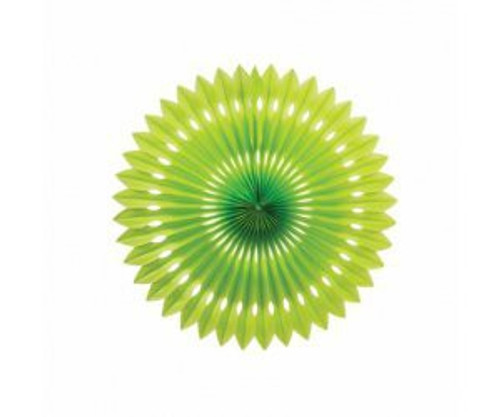 FS Hanging Fan Lime Green 40cm 1pk