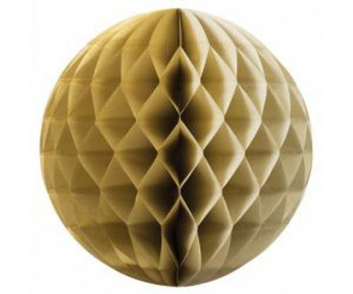 FS Honeycomb Ball Met Gold 35cm 1pk