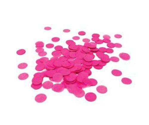 FS Round Paper Confetti   Magenta 15g