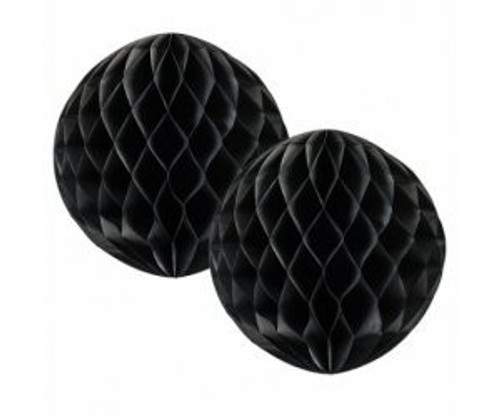 FS Honeycomb Ball Black 15cm 2pk