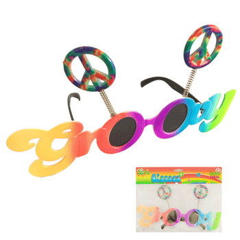 *GROOVY PARTY GLASSES