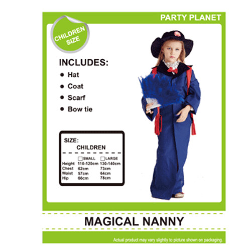 Magical Nanny (INCLUDES: HAT, COAT, SCARF, BOW TIE)