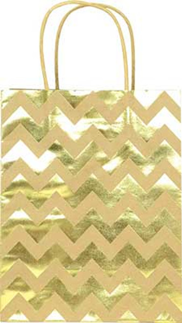 BAG MED CHEVRON FOIL KRAFT E2771