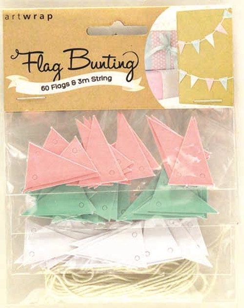 DIY FLAG BUNTING PASTEL