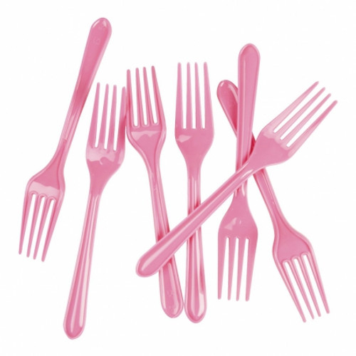 FS Fork Candy Pink 25pk (D)