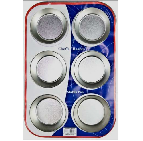 6 Cup Muffin Tray 27 x 18 x 3cm
