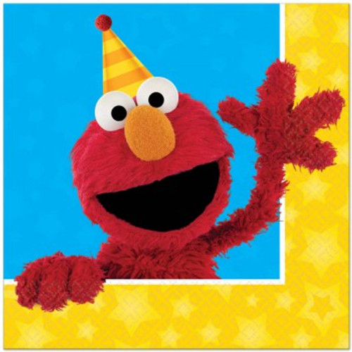 Sesame Street Luncheon Napkins 2 Sided D