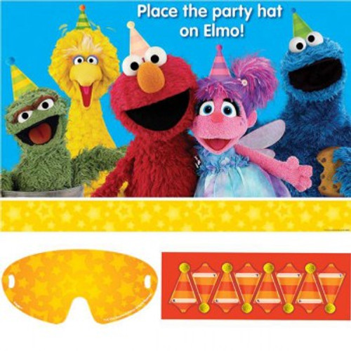 Sesame Street Party Game - Place the Hat