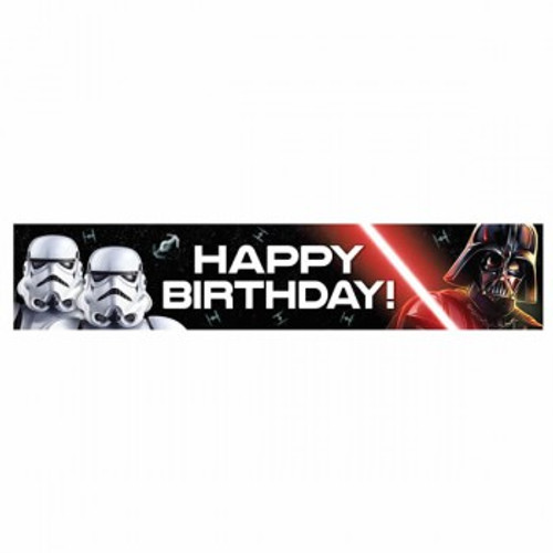 Star Wars Classic Banner Happy Birthday 1.5m x 30cm