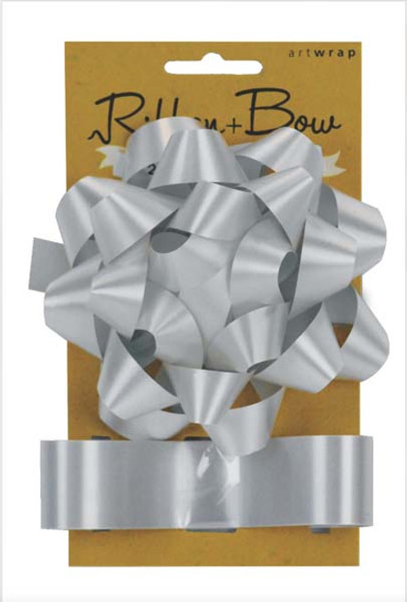 Ribb & Bow Star Silver