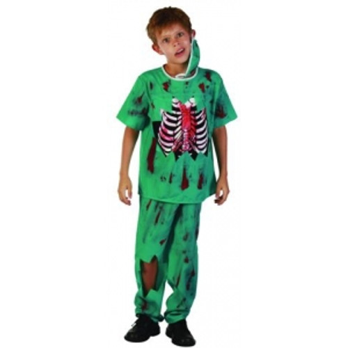 DOCTOR ZOMBIE, CONTAINS SHIRT, PANTS, MASK DOCTOR ZOMBIE, CONTAINS SHIRT, PANTS, MASK