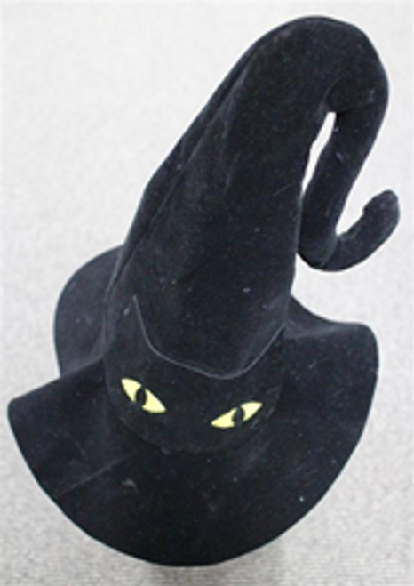 BLACK WITCHES HAT W/SPOOKY EYES BLACK WITCHES HAT W/SPOOKY EYES