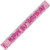 GLITZ PINK FOIL BANNER 30 12ft