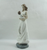 FIG - WOOD EFFECT MOTHER HOLDING BABY 8x6x20.5cm white