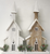 WOODEN HOUSE 55CM+10LED 2AA 1PC