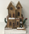 WOODEN HOUSE 28CM+10LED 2AA
