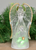 SKU701 ACRYLIC LIT ANGEL FIGURINE DECORATION (21CM)