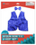 Sequin Bow Tie & Vest Set (Dark Blue)