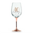 40 HAPPY BIRTHDAY ROSE GOLD STEM WINE GLASS