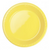 FS Round Banquet Plate 10.5" Canary Yellow 20pk