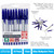 Blue Ballpoint Pens 10pk