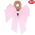 GROSGRAIN TWIST TIE BOW-PINK