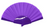 Small Plastic Fan (Purple)