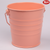 Coral Tin Bucket