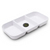 MELAMINE SERVING TRAY 3 SECT LARGE WHITE 33X16CM