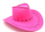 Fluro Cowboy Hat(Hot Pink)