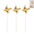 *6 Gold Windmill Topper