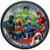 Marvel Powers Unite 9in/23cm Rnd Plate