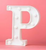 LED Letter P