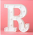 LED Letter R