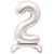 30" SILVER FOIL STANDING NUMBER BALLOON-2