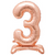 30" ROSE GOLD FOIL STANDING NUMBER BALLOON-3